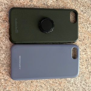 Two IPhone 7 and 8 cases